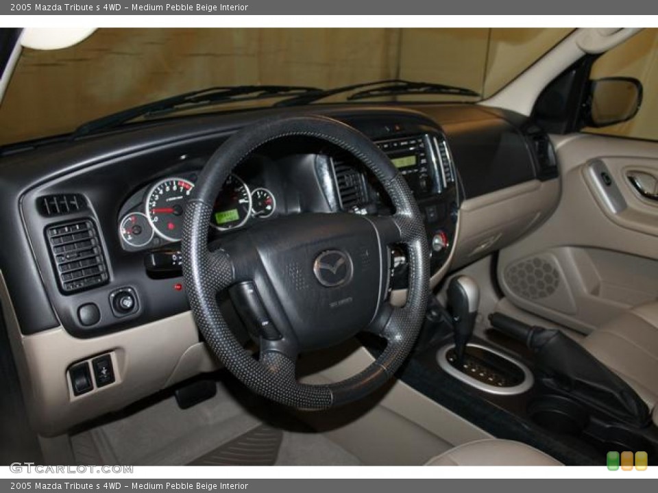Medium Pebble Beige Interior Prime Interior for the 2005 Mazda Tribute s 4WD #75893580