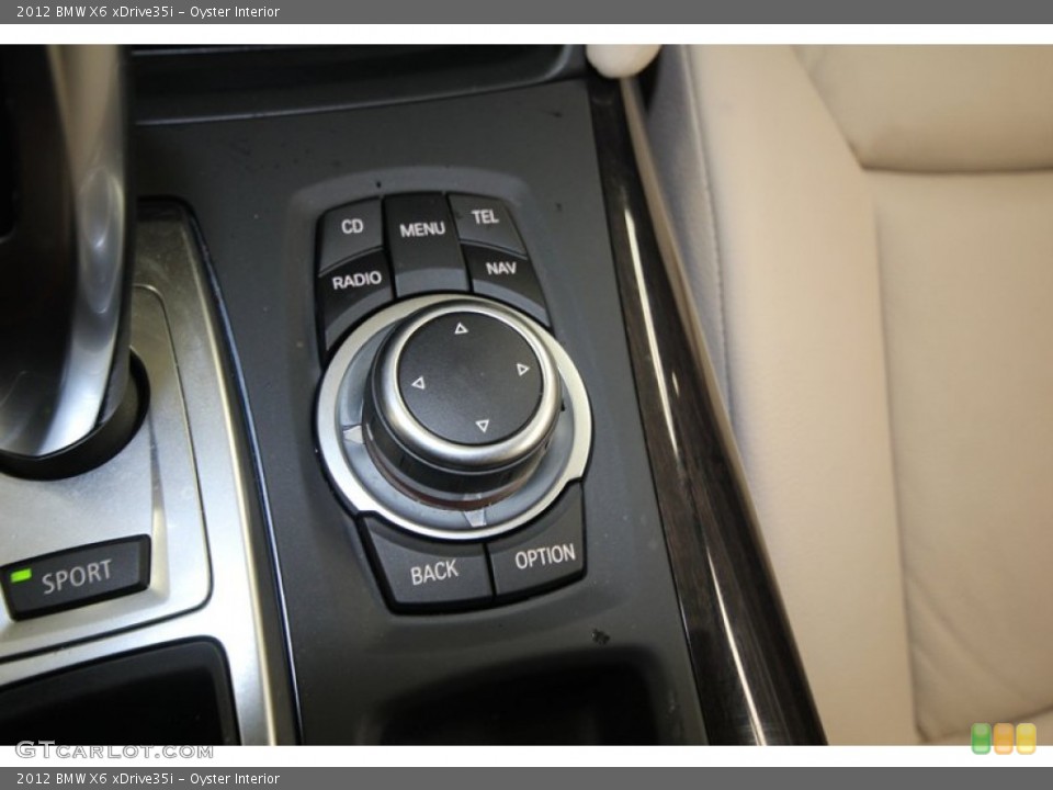 Oyster Interior Controls for the 2012 BMW X6 xDrive35i #75893660