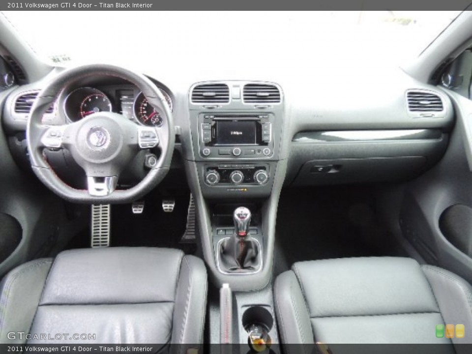 Titan Black Interior Photo for the 2011 Volkswagen GTI 4 Door #75897368