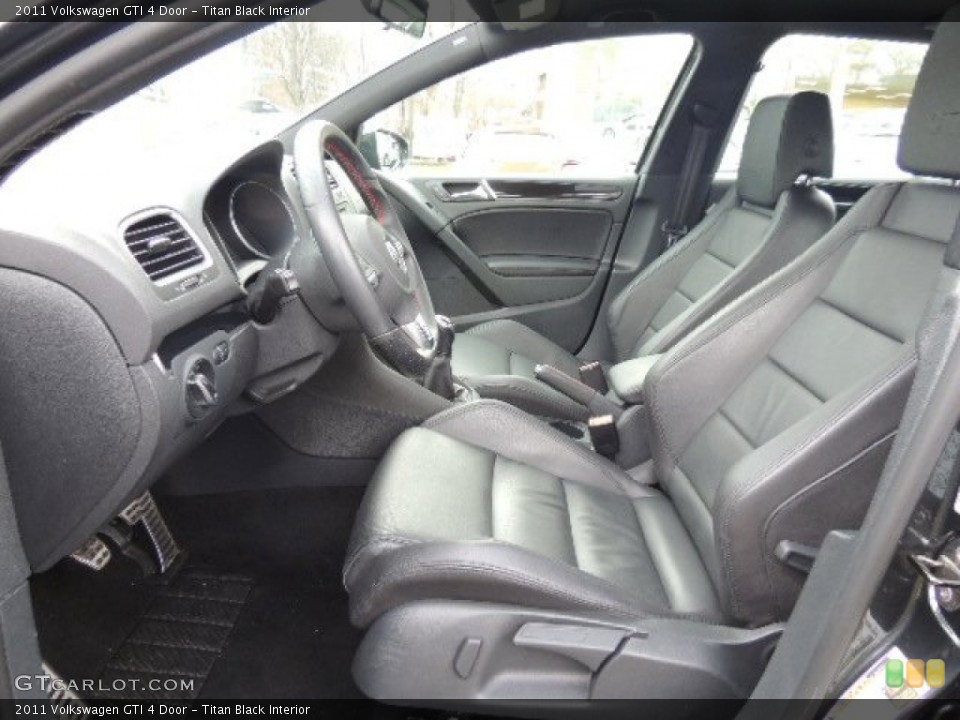 Titan Black Interior Photo for the 2011 Volkswagen GTI 4 Door #75897393
