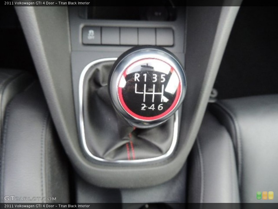 Titan Black Interior Transmission for the 2011 Volkswagen GTI 4 Door #75897446