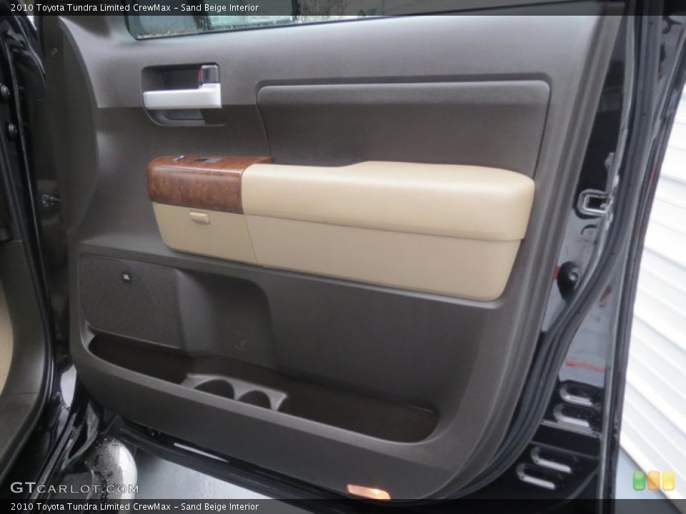 Sand Beige Interior Door Panel for the 2010 Toyota Tundra Limited CrewMax #75898694