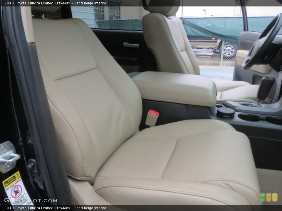 Sand Beige Interior Photo for the 2010 Toyota Tundra Limited CrewMax #75898725