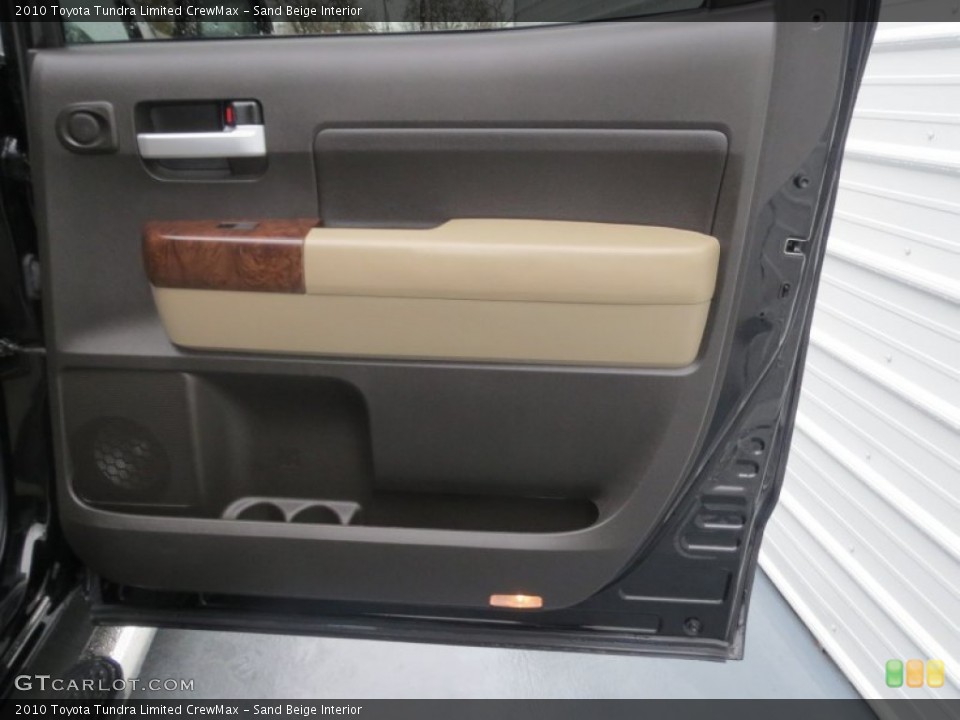 Sand Beige Interior Door Panel for the 2010 Toyota Tundra Limited CrewMax #75898745