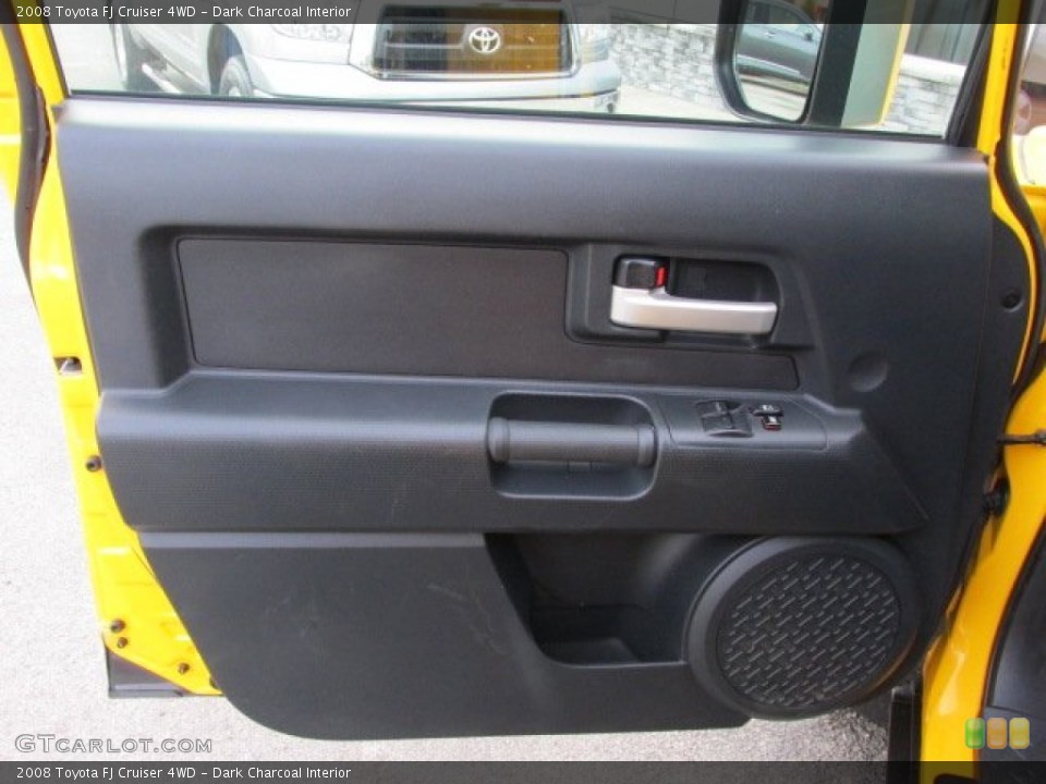 Dark Charcoal Interior Door Panel for the 2008 Toyota FJ Cruiser 4WD #75901962
