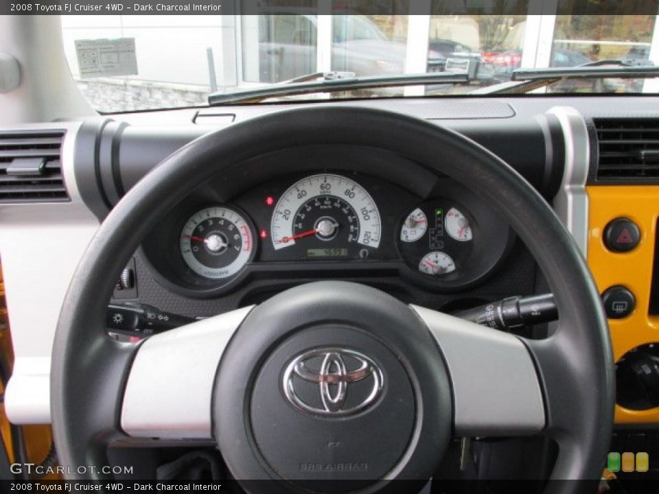 Dark Charcoal Interior Steering Wheel for the 2008 Toyota FJ Cruiser 4WD #75902045