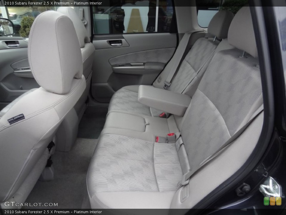 Platinum Interior Rear Seat for the 2010 Subaru Forester 2.5 X Premium #75902134