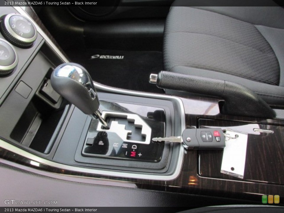 Black Interior Transmission for the 2013 Mazda MAZDA6 i Touring Sedan #75902288