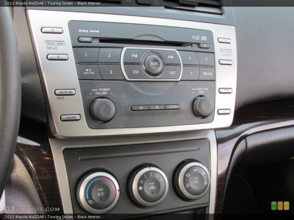Black Interior Audio System for the 2013 Mazda MAZDA6 i Touring Sedan #75902303