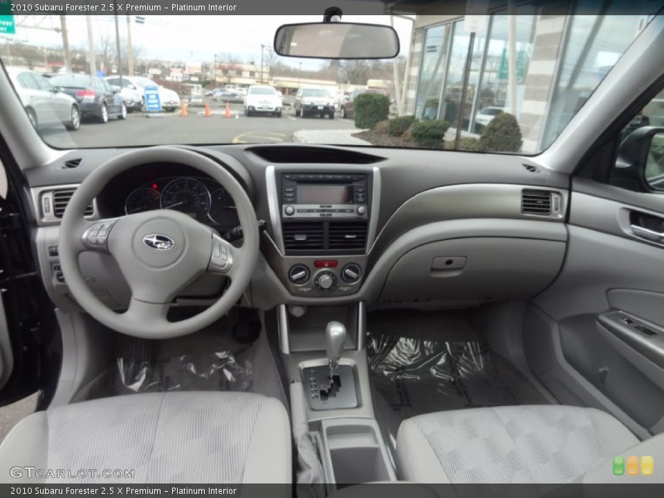 Platinum Interior Dashboard for the 2010 Subaru Forester 2.5 X Premium #75902375
