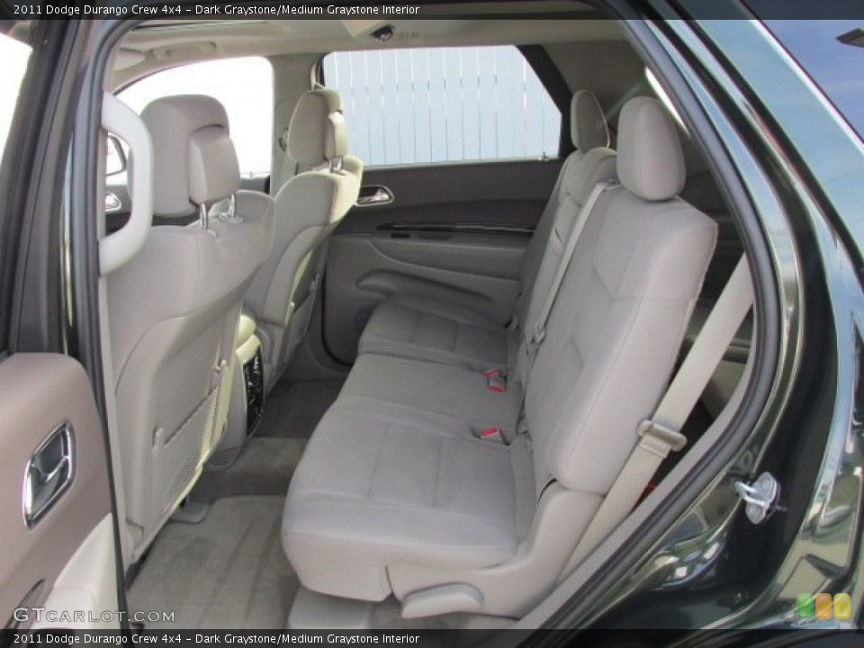 Dark Graystone/Medium Graystone Interior Rear Seat for the 2011 Dodge Durango Crew 4x4 #75902596