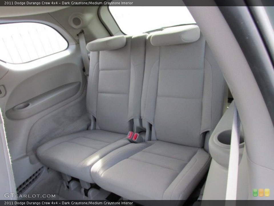 Dark Graystone/Medium Graystone Interior Rear Seat for the 2011 Dodge Durango Crew 4x4 #75902609