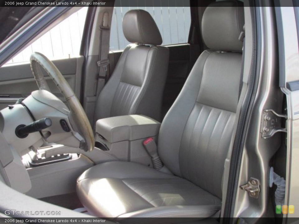 Khaki Interior Front Seat for the 2006 Jeep Grand Cherokee Laredo 4x4 #75902801