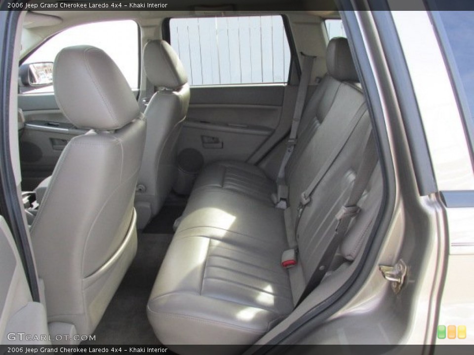 Khaki Interior Rear Seat for the 2006 Jeep Grand Cherokee Laredo 4x4 #75902857