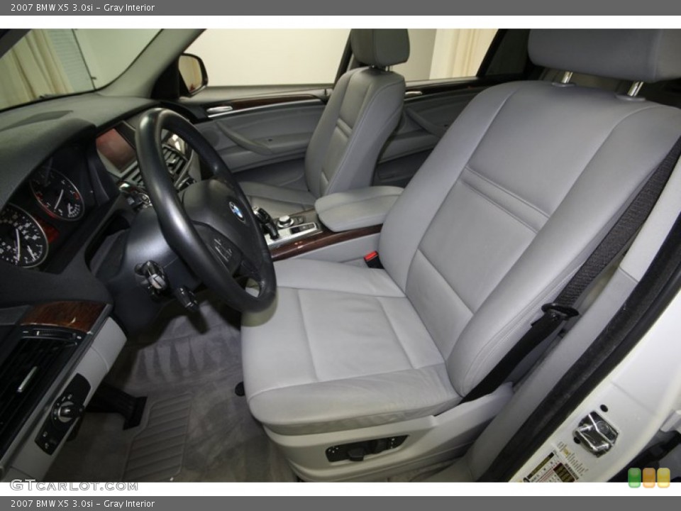 Gray Interior Front Seat for the 2007 BMW X5 3.0si #75903809