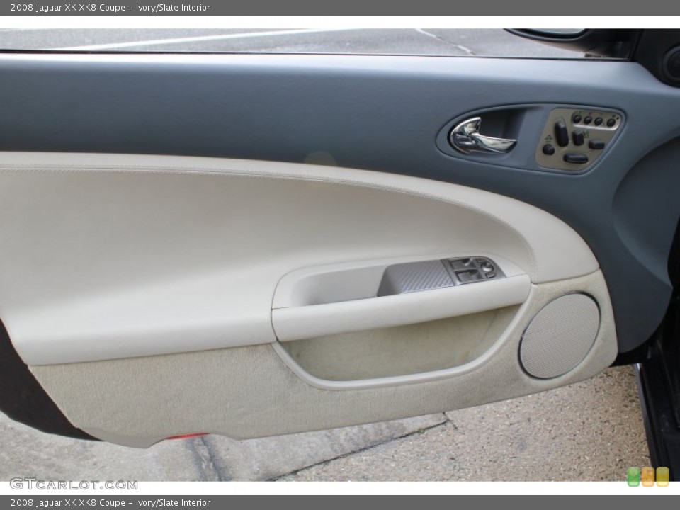 Ivory/Slate Interior Door Panel for the 2008 Jaguar XK XK8 Coupe #75904210