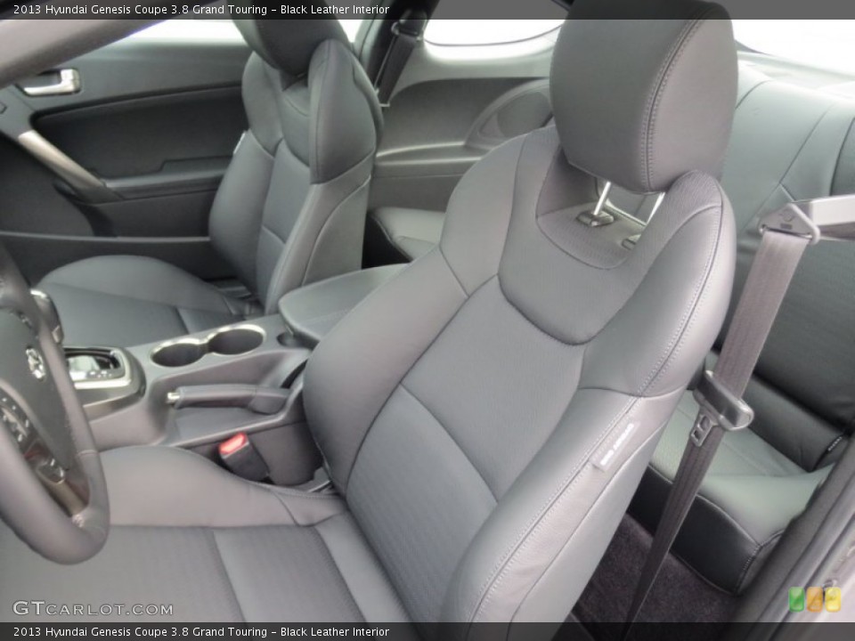 Black Leather Interior Photo for the 2013 Hyundai Genesis Coupe 3.8 Grand Touring #75904662