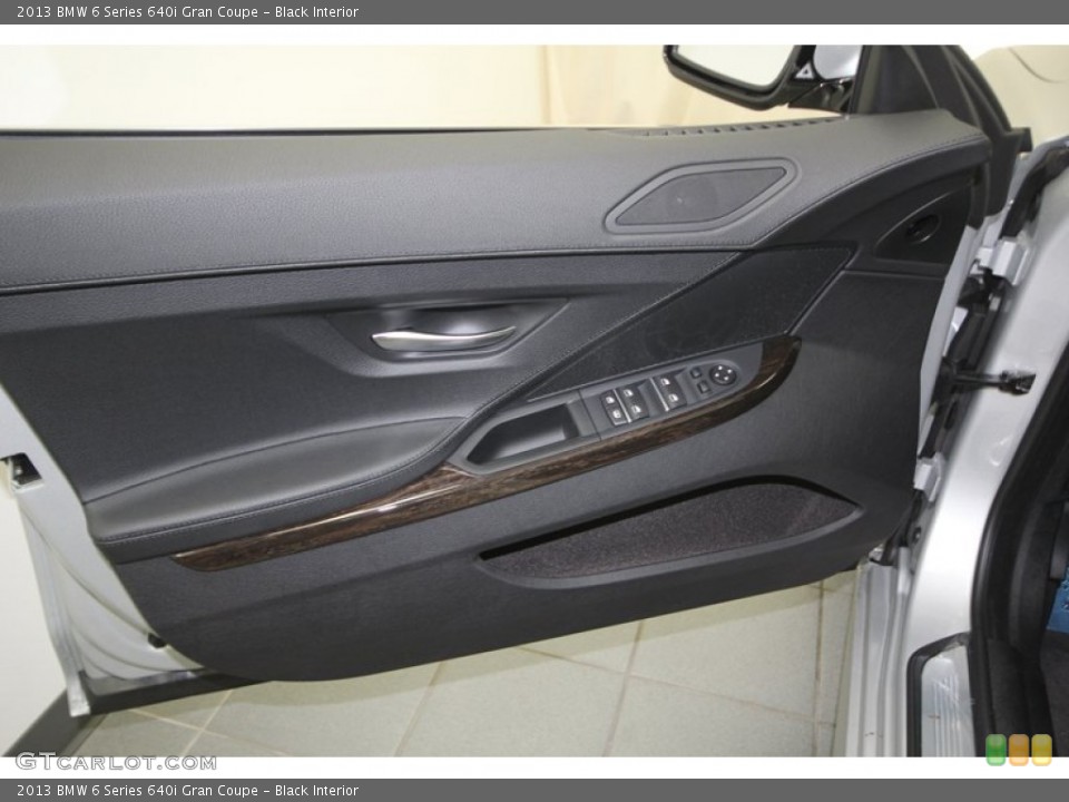 Black Interior Door Panel for the 2013 BMW 6 Series 640i Gran Coupe #75905450