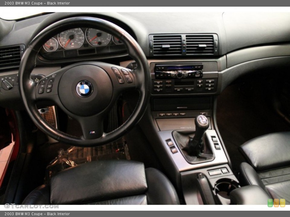 Black Interior Dashboard for the 2003 BMW M3 Coupe #75905831