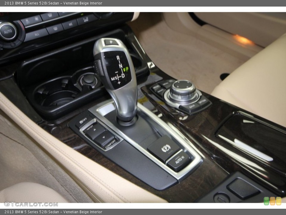 Venetian Beige Interior Transmission for the 2013 BMW 5 Series 528i Sedan #75906071