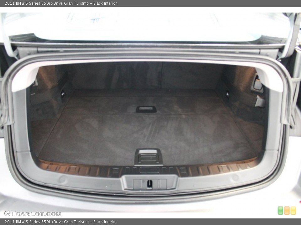 Black Interior Trunk for the 2011 BMW 5 Series 550i xDrive Gran Turismo #75906864