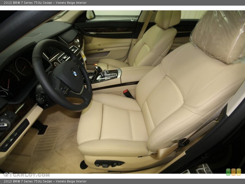 Veneto Beige 2013 BMW 7 Series Interiors