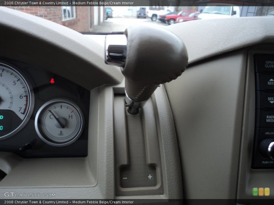 Medium Pebble Beige/Cream Interior Transmission for the 2008 Chrysler Town & Country Limited #75907856