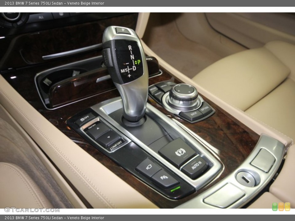 Veneto Beige Interior Transmission for the 2013 BMW 7 Series 750Li Sedan #75907904
