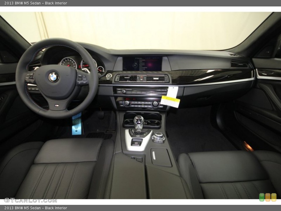 Black Interior Dashboard for the 2013 BMW M5 Sedan #75908108