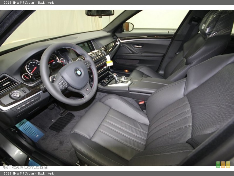 Black Interior Prime Interior for the 2013 BMW M5 Sedan #75908208