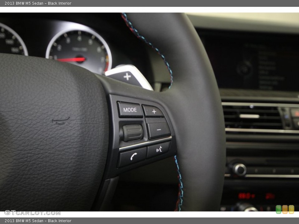Black Interior Controls for the 2013 BMW M5 Sedan #75908376