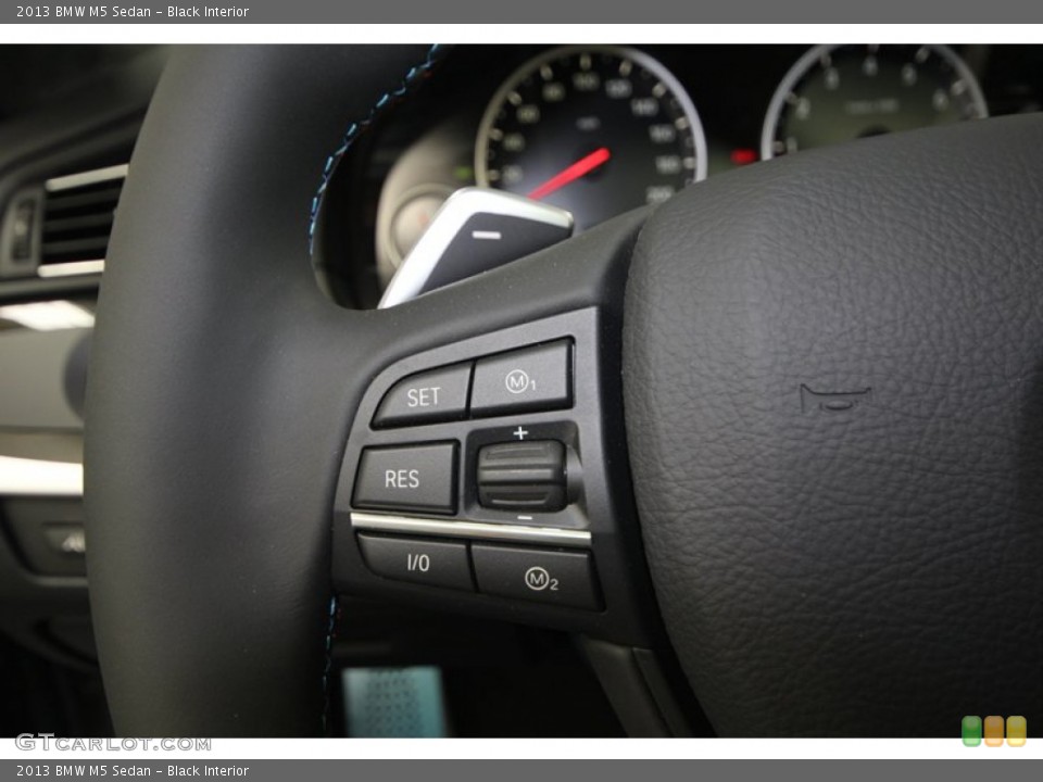 Black Interior Controls for the 2013 BMW M5 Sedan #75908393