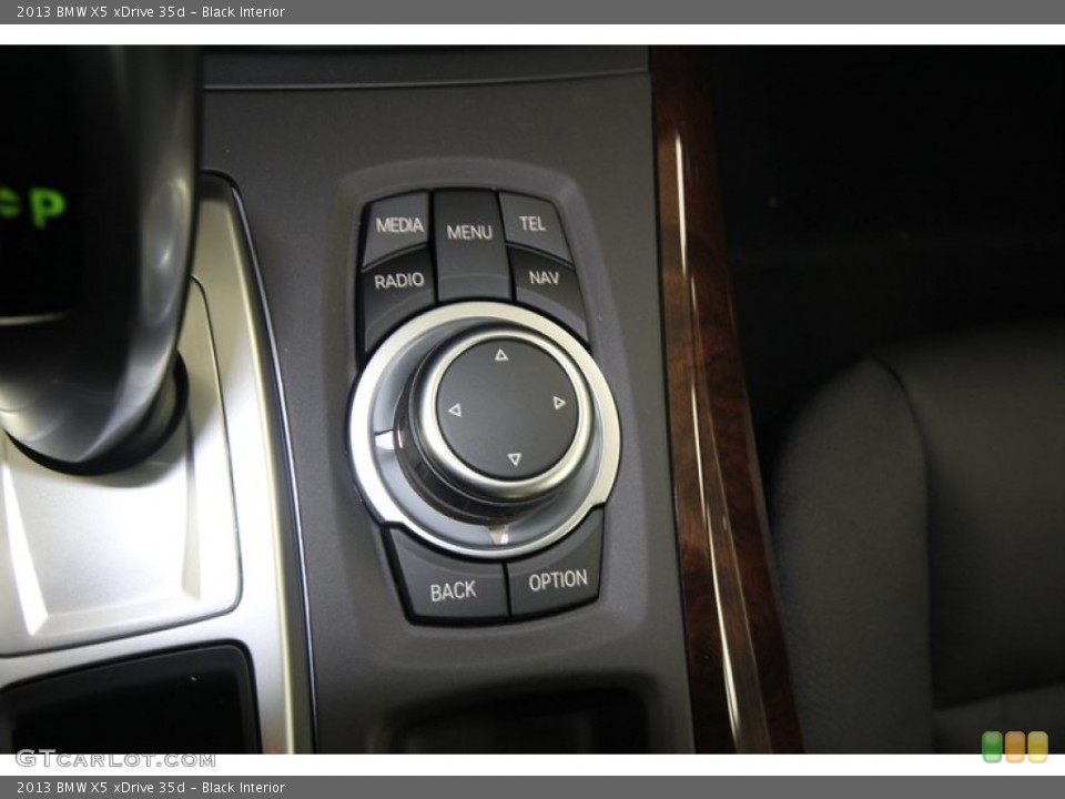 Black Interior Controls for the 2013 BMW X5 xDrive 35d #75909749