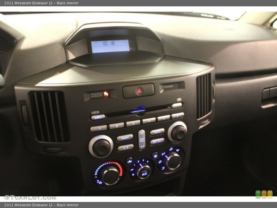 Black Interior Controls for the 2011 Mitsubishi Endeavor LS #75910032