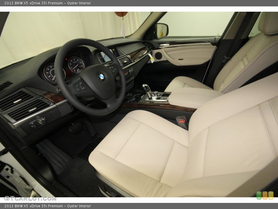 Oyster Interior Prime Interior for the 2013 BMW X5 xDrive 35i Premium #75910571