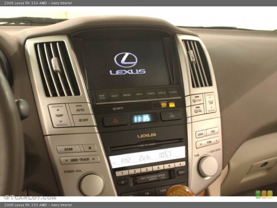 Ivory Interior Controls for the 2006 Lexus RX 330 AWD #75911942