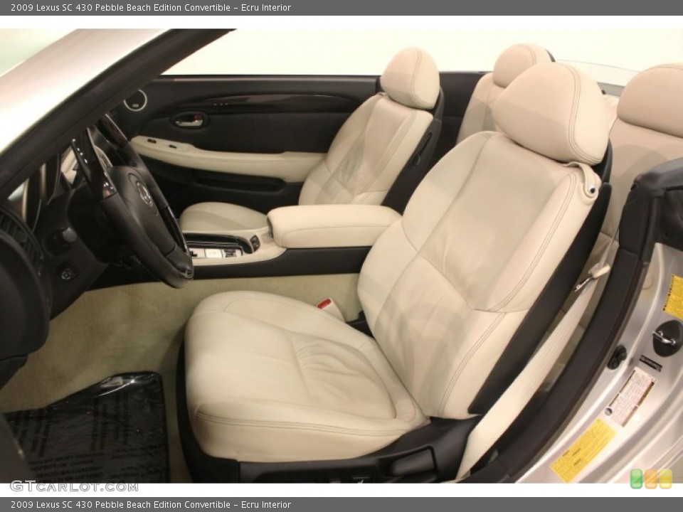 Ecru Interior Photo for the 2009 Lexus SC 430 Pebble Beach Edition Convertible #75912413