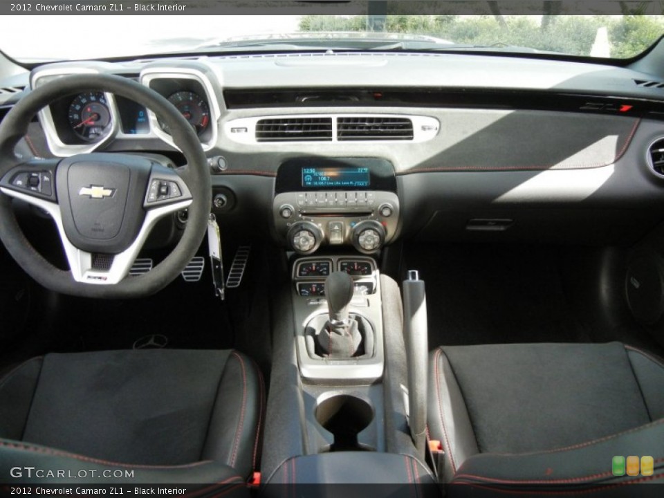 Black Interior Dashboard for the 2012 Chevrolet Camaro ZL1 #75912539
