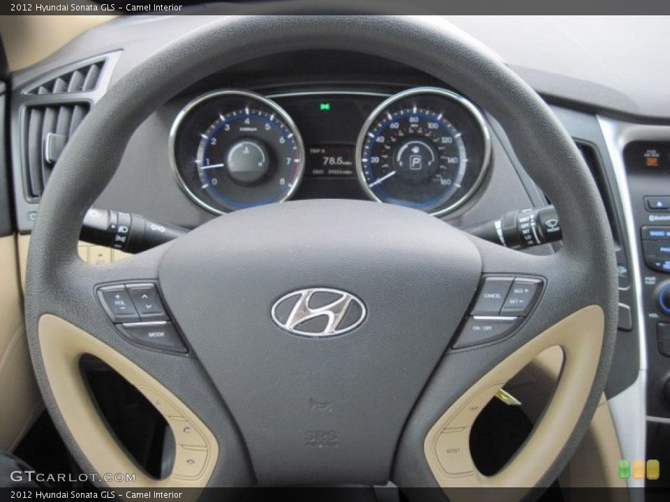 Camel Interior Steering Wheel for the 2012 Hyundai Sonata GLS #75914553