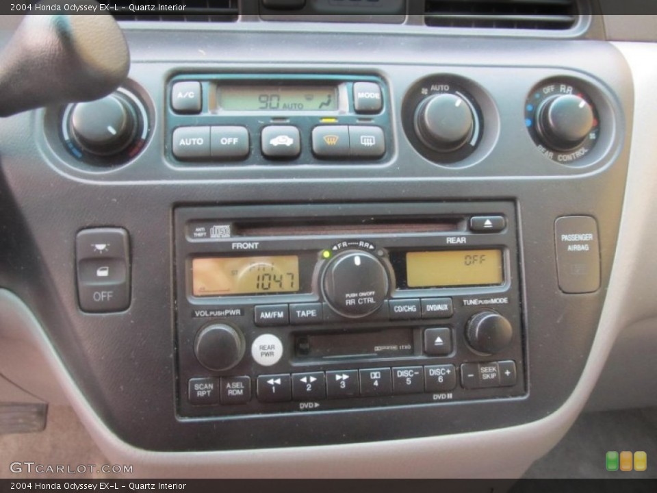 Quartz Interior Controls for the 2004 Honda Odyssey EX-L #75916193
