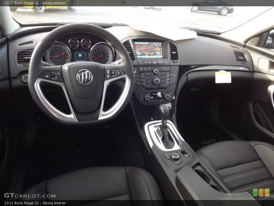 Ebony Interior Prime Interior for the 2013 Buick Regal GS #75918776