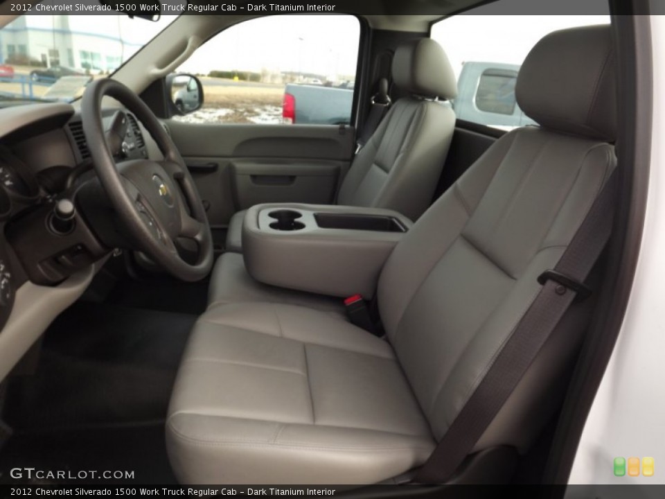 Dark Titanium Interior Photo for the 2012 Chevrolet Silverado 1500 Work Truck Regular Cab #75919265