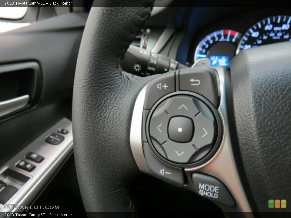 Black Interior Controls for the 2013 Toyota Camry SE #75919550