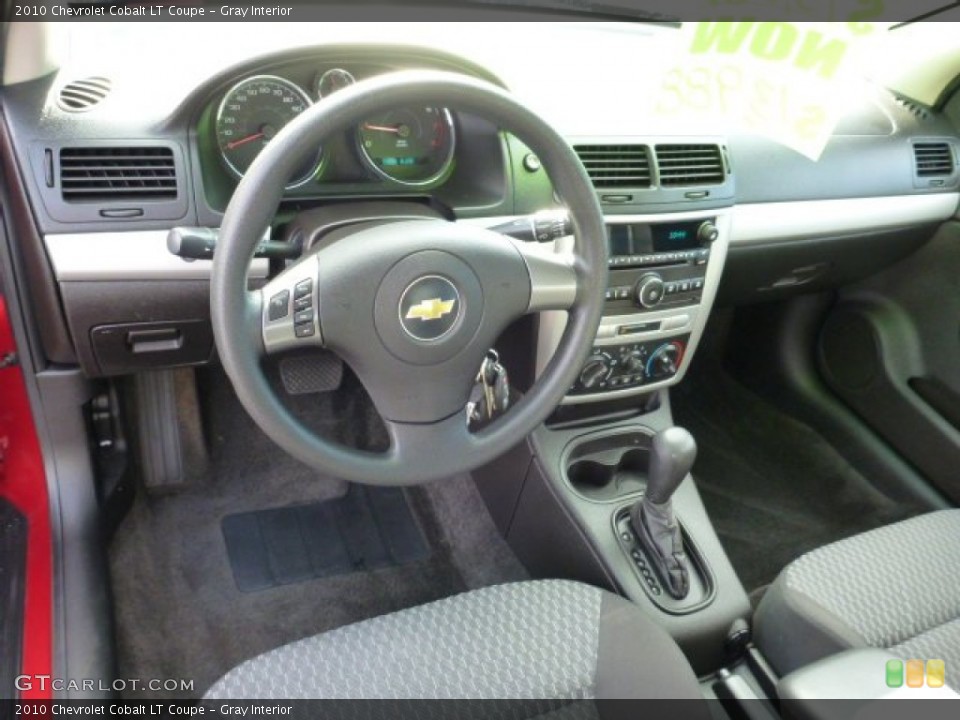 Gray Interior Prime Interior for the 2010 Chevrolet Cobalt LT Coupe #75920150