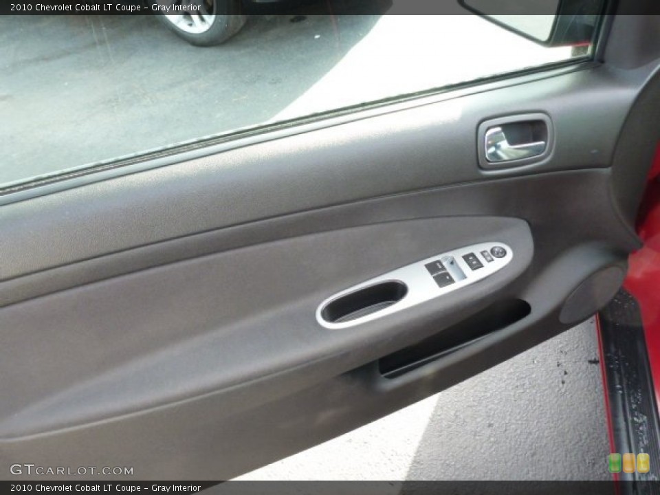 Gray Interior Door Panel for the 2010 Chevrolet Cobalt LT Coupe #75920156