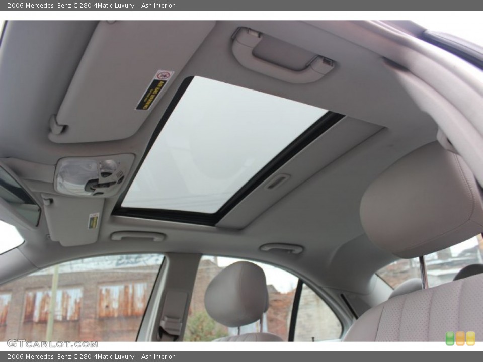 Ash Interior Sunroof for the 2006 Mercedes-Benz C 280 4Matic Luxury #75926338