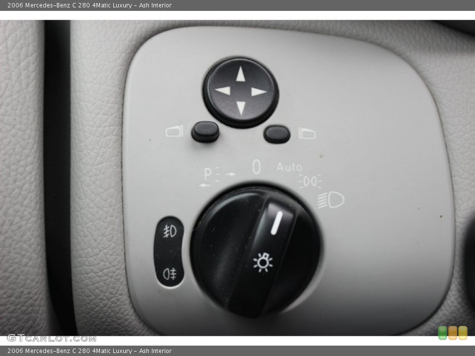 Ash Interior Controls for the 2006 Mercedes-Benz C 280 4Matic Luxury #75926400