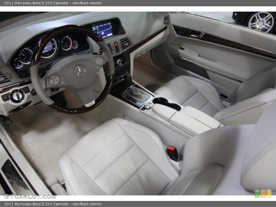 Ash/Black Interior Prime Interior for the 2011 Mercedes-Benz E 350 Cabriolet #75926875