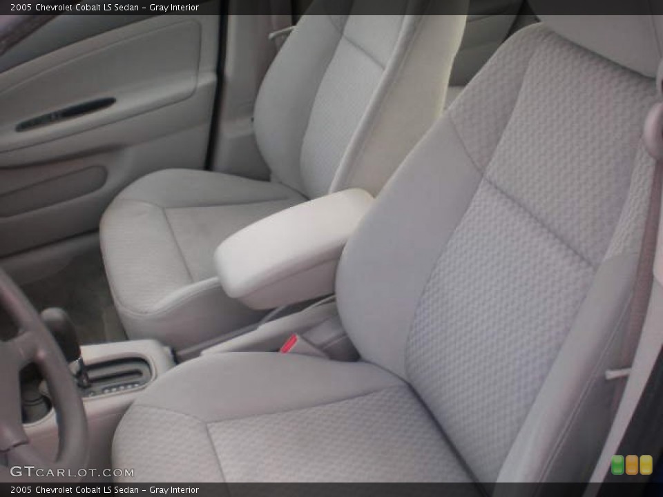 Gray Interior Front Seat for the 2005 Chevrolet Cobalt LS Sedan #75927173