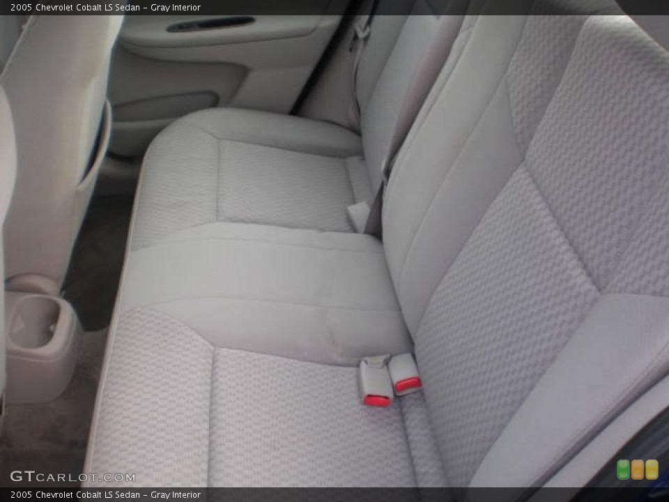 Gray Interior Rear Seat for the 2005 Chevrolet Cobalt LS Sedan #75927190